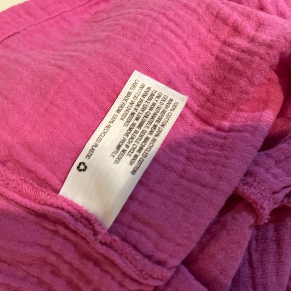 Cat &‎ Jack Pink 100% Cotton Girls Dress Size L 10/12 - Picture 10 of 11